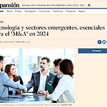 Tecnologa y sectores emergentes, esenciales para el 'M&A' en 2024